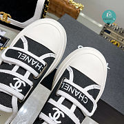 Chanel In Black Sneakers Canvas  - 6
