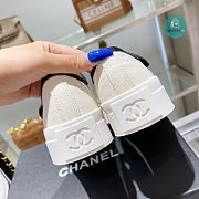 Chanel In White Sneakers Canvas  - 4