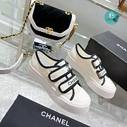 Chanel In White Sneakers Canvas  - 5