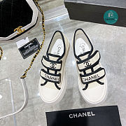 Chanel In White Sneakers Canvas  - 3