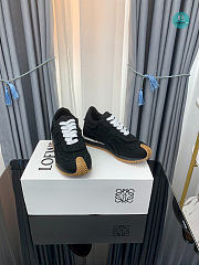 Loewe Flow Runner In Denim Black - 3