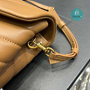YSL Lou Lou Toy Crossbody Bag In Brown Size 18cm   - 3