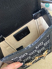 Gucci Horsebit 1955 Mini Bag 625615 in Black Size 17×11×4 cm  - 6