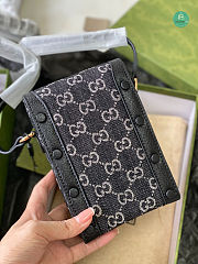 Gucci Horsebit 1955 Mini Bag 625615 in Black Size 17×11×4 cm  - 2