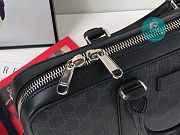 Gucci GG Supreme Black Briefcase 474135 size 36x28x7 cm - 3