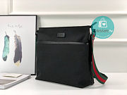 Gucci GG Canvas Medium Messenger Black Bag 189751 Size 34x34x11cm - 5