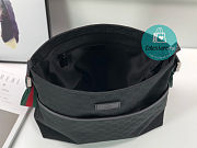 Gucci GG Canvas Medium Messenger Black Bag 189751 Size 34x34x11cm - 4