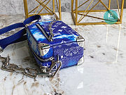 Louis Vuitton Mini Soft Trunk Blue M20557 Size 18.5x13.0x8.0 cm - 6