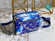 Louis Vuitton Mini Soft Trunk Blue M20557 Size 18.5x13.0x8.0 cm - 5