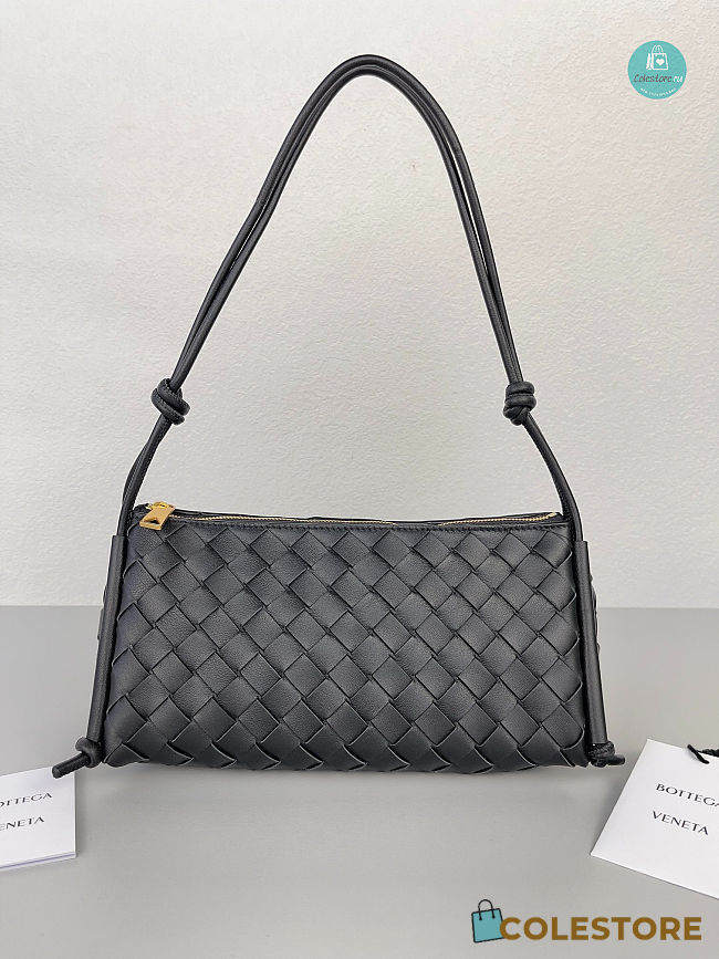 Bottega Veneta Intrecciato In Black 28cmx6cmx31cm - 1