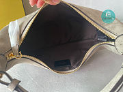 Fendi Fendigraphy Small FF Canvas Bag In Beige 29 x 24.5 x 10cm - 3