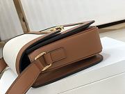 CELINE TRIOMPH IN BROWN 22X16.5X7 CM - 6