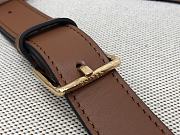 CELINE TRIOMPH IN BROWN 22X16.5X7 CM - 3