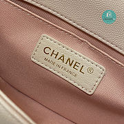 Chanel Small BOY CHANEL Messenger Bag Lambskin Pink AS3350 19.5×15.5×7cm - 2