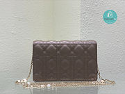 Lady Dior Chain Pouch Latte Cannage Lambskin 3105 size 19.5 x 12.5 x 5 cm - 5