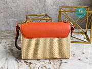 Louis Vuitton Twist MM Handbag In Orange M57648 23 x 17 x 9 cm - 2