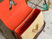 Louis Vuitton Twist MM Handbag In Orange M57648 23 x 17 x 9 cm - 3