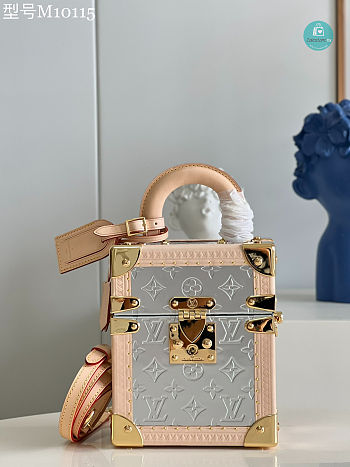 Louis Vuitton Camera Box Light Brown M10077 16 x 13 x 7.5 cm