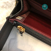 Chanel Chevron Trendy CC WOC In Black 80983 19x3x12 cm - 5