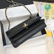 Chanel Chevron Trendy CC WOC In Black 80983 19x3x12 cm - 3