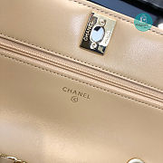 Chanel Chevron Trendy CC WOC In Beige 80983 19x3x12 cm - 2