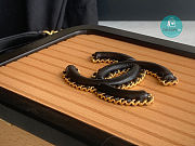 Chanel Vanity Case Beech Wood Beige Black AS2926 20.5X17.5X7cm - 5