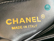 Chanel Flap Bag Lambskin Black AS3366 20x9x13.5 Cm - 3