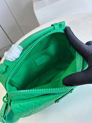 LV S-LOCK MESSENGER BAG GREEN 22x18x8 cm - 2