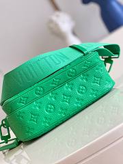 LV S-LOCK MESSENGER BAG GREEN 22x18x8 cm - 3