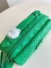 LV S-LOCK MESSENGER BAG GREEN 22x18x8 cm - 5