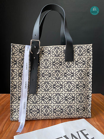 Buckle Anagram Tote Bag 36x33x17 cm