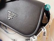 Colestore Prada Shoulder Bag In Grained Leather Black 24x17x9.5cm - 3