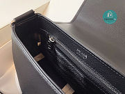 Colestore Prada Shoulder Bag In Grained Leather Black 24x17x9.5cm - 4
