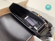 Colestore Prada Shoulder Bag In Grained Leather Black 24x17x9.5cm - 6
