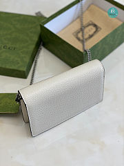 Gucci Small Dionysus Shoulder Bag In White 18x10x5 cm - 6