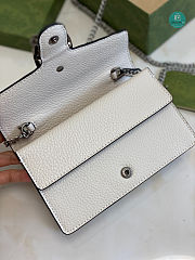 Gucci Small Dionysus Shoulder Bag In White 18x10x5 cm - 3
