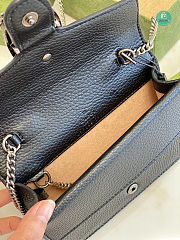 Gucci Small Dionysus Shoulder Bag In Black 18x10x5 cm - 2
