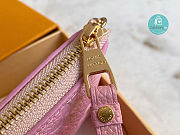 Louis Vuitton Key Pouch  Monogram Empreinte Leather In Pink 13.5 x 7 x 1.5 cm - 2