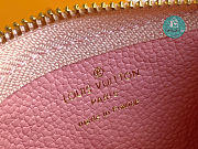 Louis Vuitton Key Pouch  Monogram Empreinte Leather In Pink 13.5 x 7 x 1.5 cm - 6