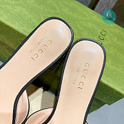 Gucci Leather Slide In Black Leather - 4