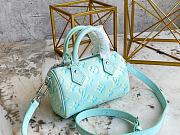 Louis Vuitton Nano Speedy Bag Vert D'eau Green 16 x 10 x 7.5 cm - 2