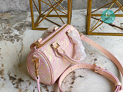 Louis Vuitton Nano Speedy Bag Pink 16 x 10 x 7.5 cm - 4