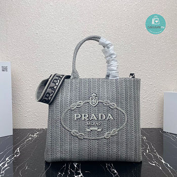 Prada Leather Shoulder Bag Refurbished 27x18.5x10.5cm