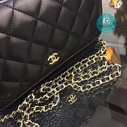 Chanel Wallet On Chain WOC Black 9 x 12.5 cm - 4