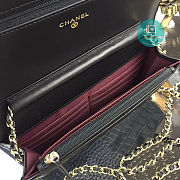 Chanel Wallet On Chain WOC Black 9 x 12.5 cm - 3