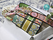 Dior Lady D-Lite Bag Multicolor Tie & Dior Embroidery 24x 20x 11 cm - 2