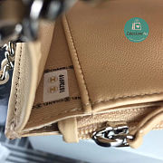 Chanel Wallet On Chain WOC Cream 19 x 12.5 cm - 4
