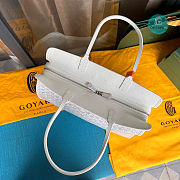 GOYARD Hardy PM Tote Bag Pouch White 40cm×17cm×31cm - 3