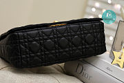 Large Dior Caro Bag Black Supple Cannage Calfskin 29x18x10 cm  - 6