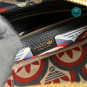 Adidas x Gucci Small Shoulder Bag In Black Leather 25x16x9.5 cm - 5